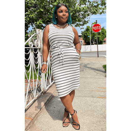 Double R Sleeveless Skirt Set- (2 COLORS) **RESTOCKED**