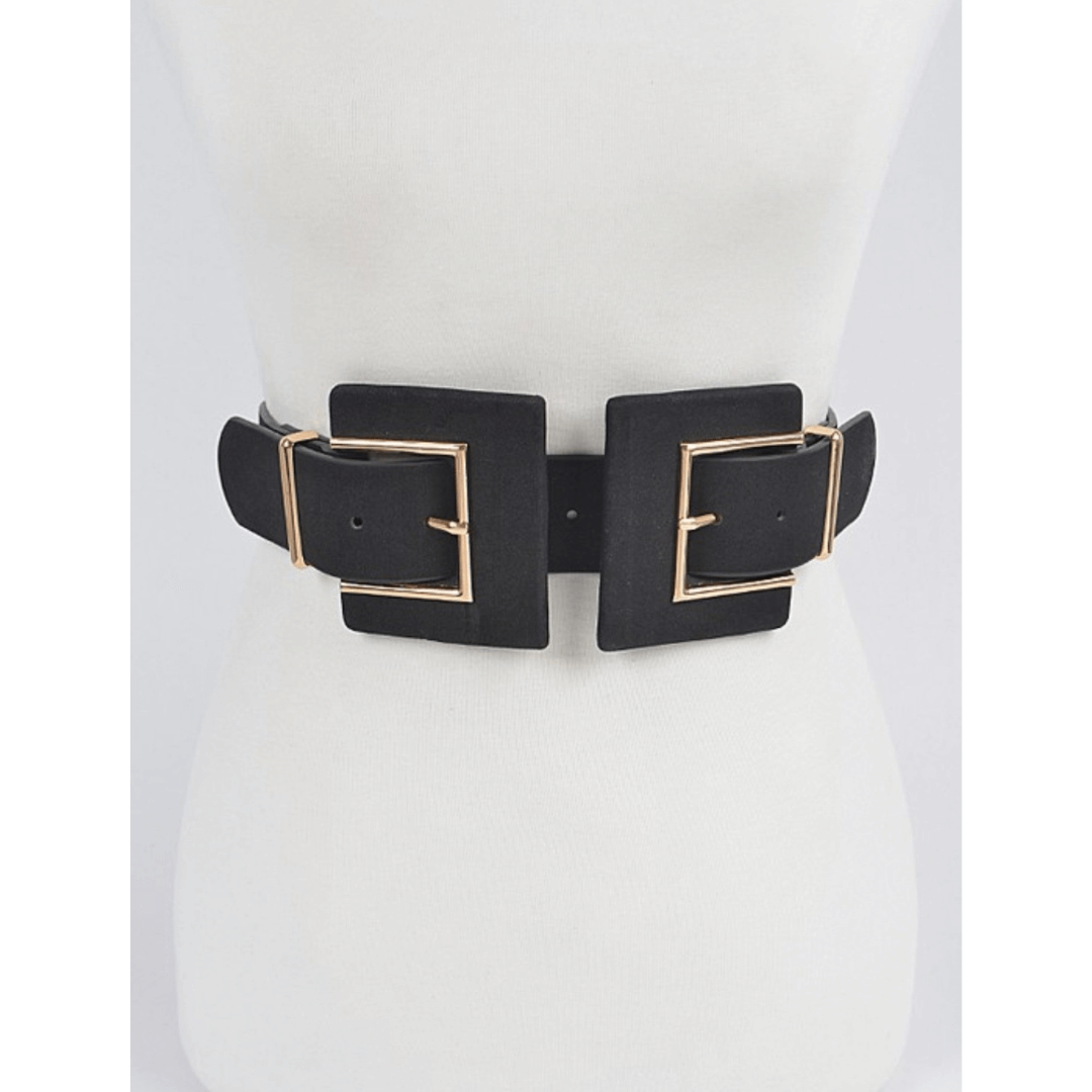 ★BOHEMSEO★TWO BUCKLE BOLD BELT ☆BOHEMSEO☆TWO BUCKLE BOLD BELT