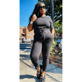 Cute Cotton Short Sleeve Pant Set (5 Colors)