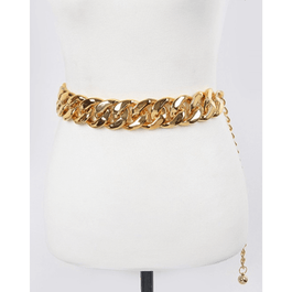 Oversized Gold Chain Belt
