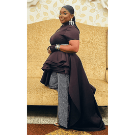 Glam Dress Top- Curvy Available