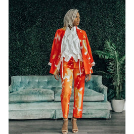 Amber Sunset Power Suit