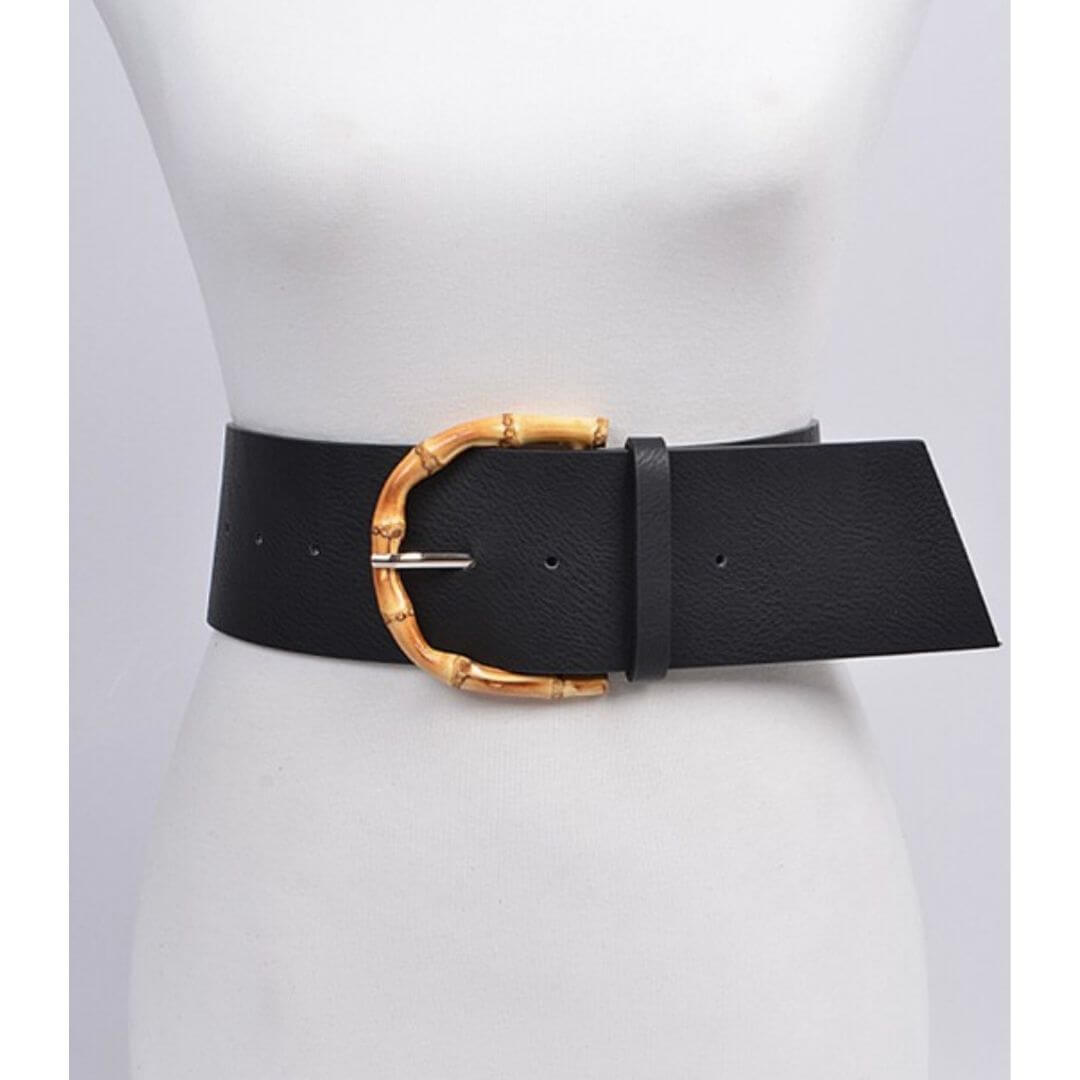 Bamboo Buckle Belt-**RESTOCKED