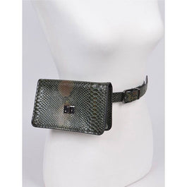 Brushed Snakeskin Belt Bag (Two Colors)