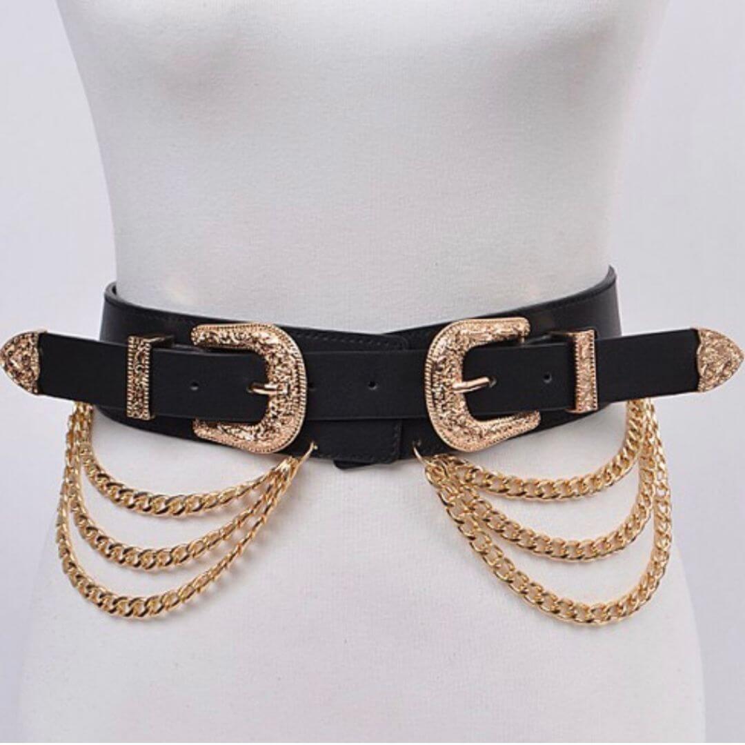 Locked Down Double Buckle Belt (3 Colors) **2nd RESTOCK**